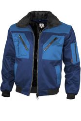 Qualitex Workwear Pilotenjacke modische 4-in-1 Arbeitsjacke günstig online kaufen