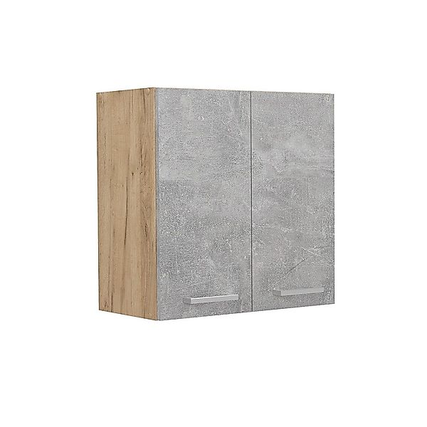 Vicco Hängeschrank R-Line, Beton/Goldkraft Eiche, 60 günstig online kaufen