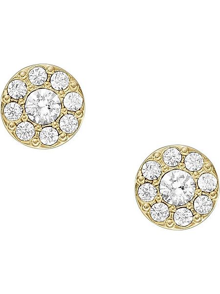 Fossil Paar Ohrstecker Fossil Damen-Ohrstecker Edelstahl Glasstein, Jewelry günstig online kaufen