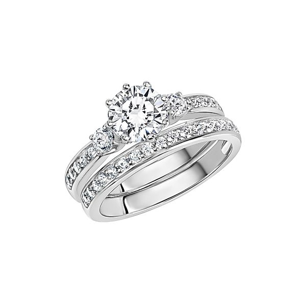 Zeeme Fingerring Silber 925 zweiteilig mit günstig online kaufen