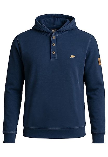 FORSBERG Sweatshirt Hoodie im Denim-Look günstig online kaufen