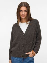 Vero Moda Strickjacke VMBOOM LS V-NECK günstig online kaufen