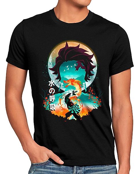 style3 T-Shirt Hero Tanjiro demon slayer günstig online kaufen