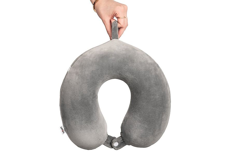 WINLIFE Reisekissen Memory Foam Nackenhörnchen Reisekissen Nackenrolle für günstig online kaufen