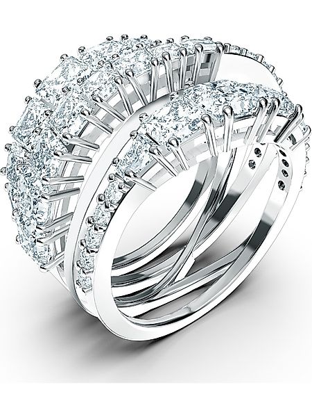 Swarovski Fingerring Swarovski Damenring, Swarovski-Kristall günstig online kaufen