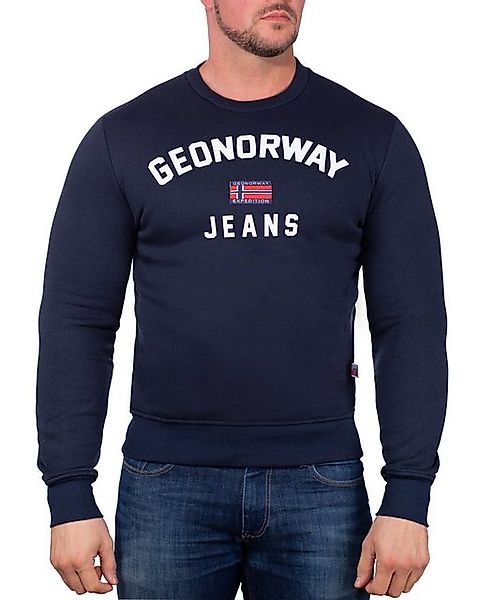 Geo Norway Rundhalspullover Herren Sweatshirt bagassier Navy S Elegantes De günstig online kaufen