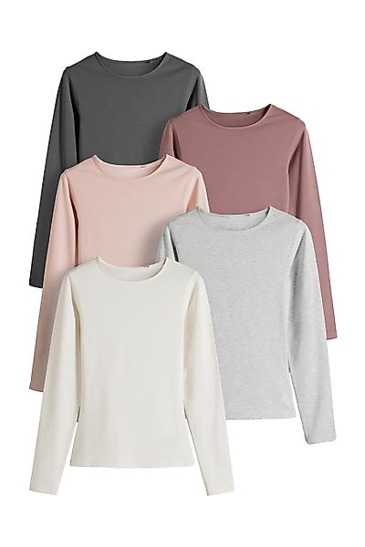 The Set Langarmshirt The Set Rundhals-Langarmshirts, günstig online kaufen