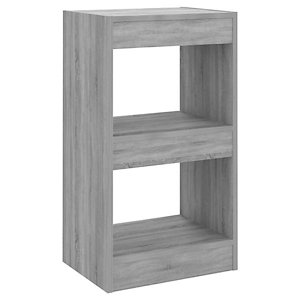 vidaXL Bücherregal Bücherregal/Raumteiler Grau Sonoma 40x30x72 günstig online kaufen