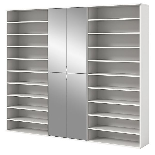 Inn.Furn Garderobenschrank in Weiß 221 cm SystemX günstig online kaufen
