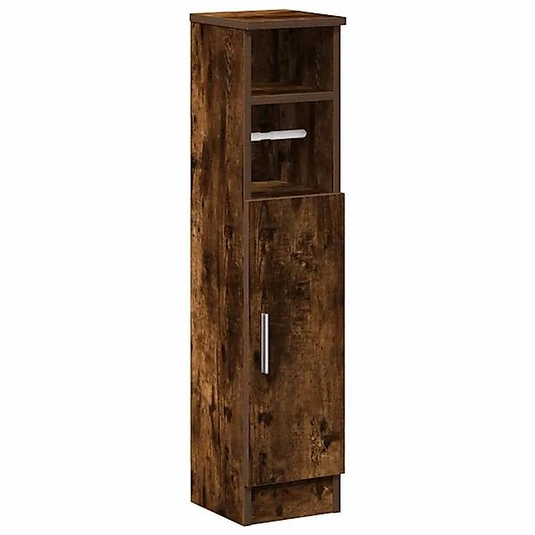 vidaXL Badezimmerschrank mit Rollenhalter Räuchereiche 20,5x22x90 cm 858501 günstig online kaufen
