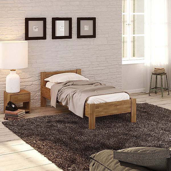 Krok Wood Massivholzbett Seniorenbett SiSi aus günstig online kaufen