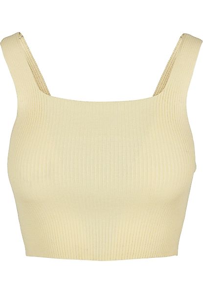 URBAN CLASSICS Muskelshirt "Urban Classics Damen Ladies Cropped Knit Top" 1 günstig online kaufen