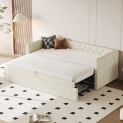 Flieks Daybett, Tagesbett Schlafsofa mit Unterbett günstig online kaufen