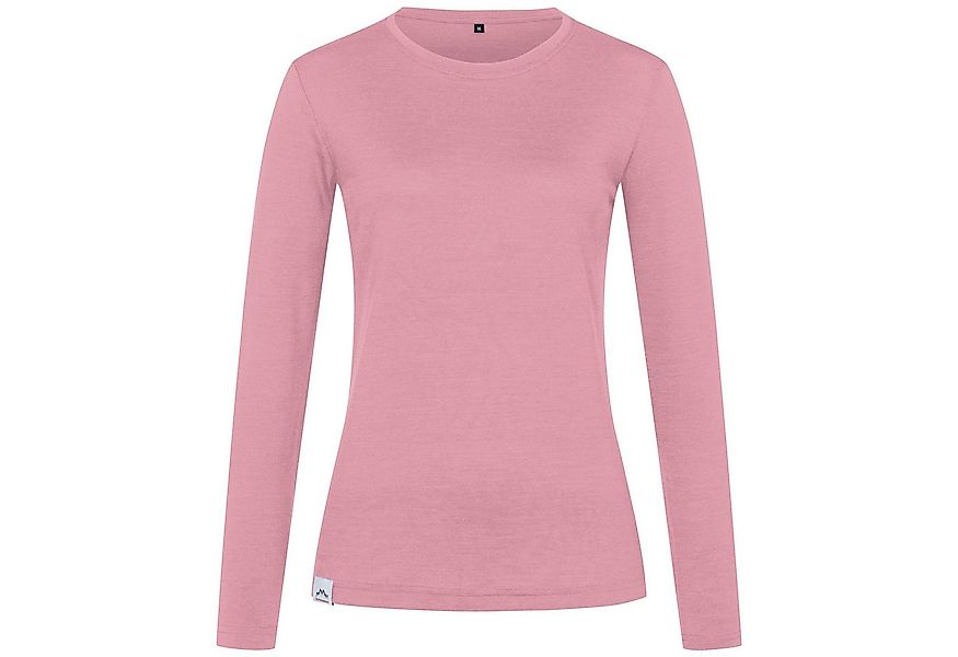 Alpenwert Langarmshirt Damen Longsleeve aus Merinowolle – atmungsaktiv & ge günstig online kaufen