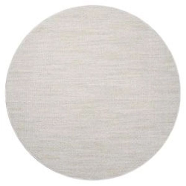 payé Teppich Klassiko 52 Fransen Rund 200x200 cm Cream günstig online kaufen