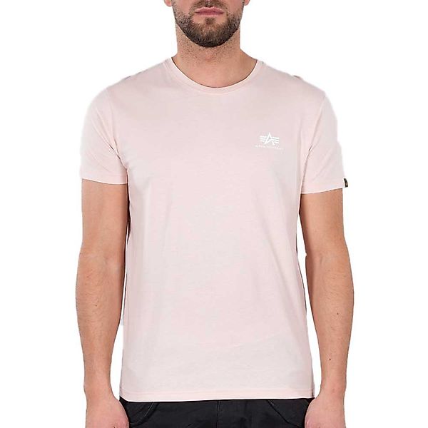 Alpha Industries Backprint Kurzärmeliges T-shirt L Pale Peach günstig online kaufen