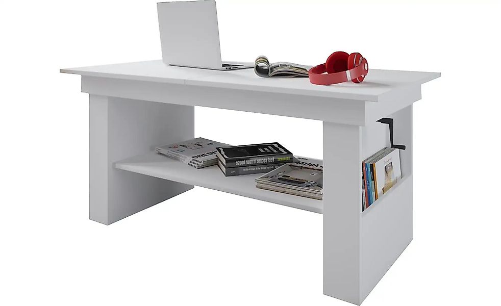 Couchtisch  Kobila ¦ weiß ¦ Maße (cm): B: 65 H: 53 Tische > Couchtische > C günstig online kaufen