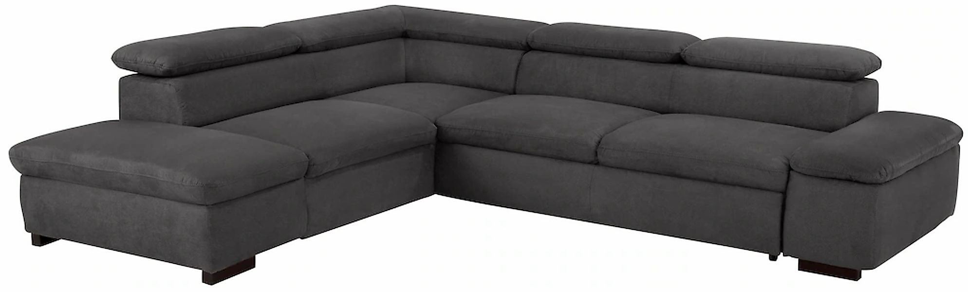 Home affaire Ecksofa "Alberto L-Form" mit Kopfteilverstellung, wahlweise mi günstig online kaufen