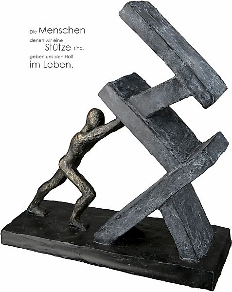 Casablanca by Gilde Dekofigur "Skulptur "Holding"" günstig online kaufen