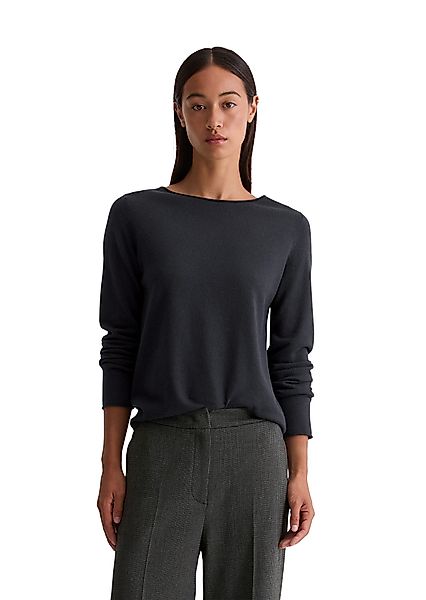 Marc O'Polo Strickpullover mit Rollkante, aus günstig online kaufen