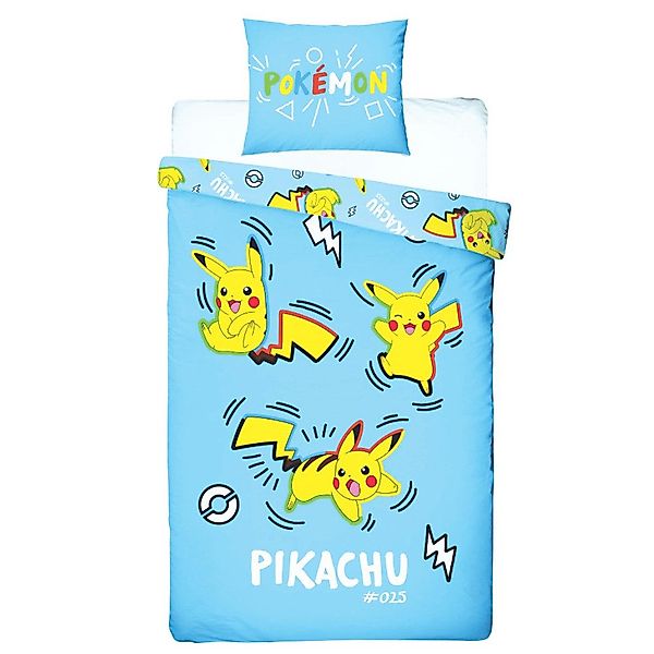 POKÉMON Bettwäsche Pokemon Pikachu Mikrofaser Bettwäsche günstig online kaufen