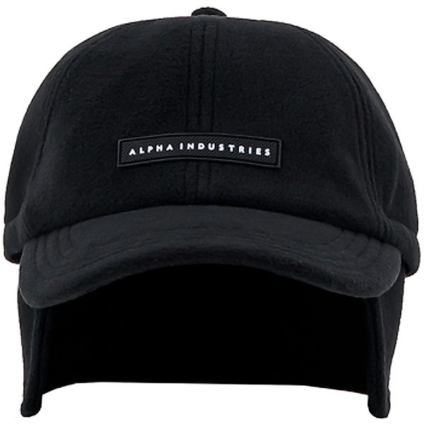 Alpha Industries  Schirmmütze Snow Cap Rubber Logo - black günstig online kaufen