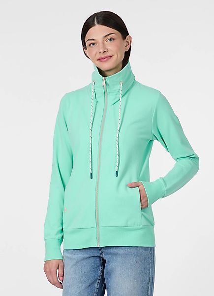 Ragwear Sweatjacke "RONETTE B" Dünne Baumwollmischung mit Marken-Stickerei günstig online kaufen