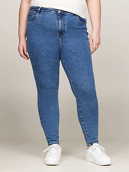 Tommy Hilfiger Curve Skinny-fit-Jeans CRV HARLEM U SKINNY HW Große Größen, günstig online kaufen