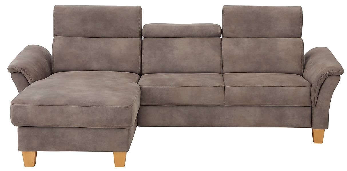 Home affaire Ecksofa Conville L-Form, Federkern, günstig online kaufen