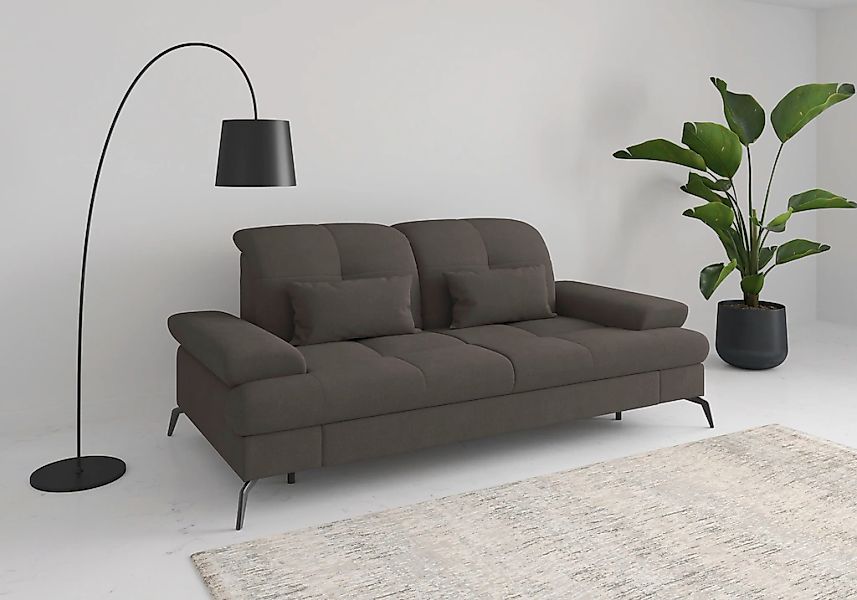 sit&more 3-Sitzer "Amica", inkl Sitztiefenverstellung und Armteilverstellun günstig online kaufen