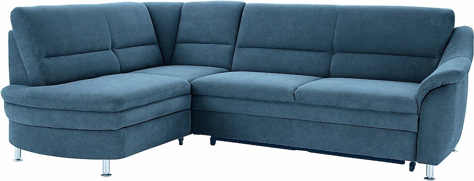 sit&more Ecksofa »Cardoso L-Form«, mit Federkern, wahlweise mit Bettfunktio günstig online kaufen