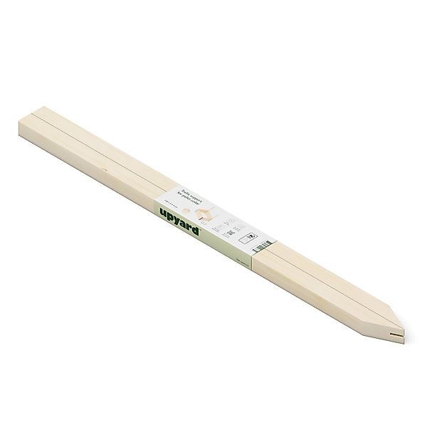 Holzpfosten für Rankgitter 118 cm x 4,1 cm Natur günstig online kaufen