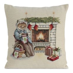 Eurofirany Kissenbezug Winter Weihnachten 45x45 Kissenbezüge günstig online kaufen