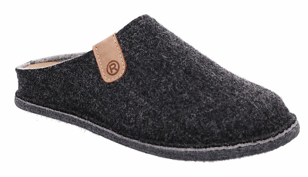 Rohde Pantoffel "LUCCA" Clog, Hausschuh, Homeslipper in melierter Optik günstig online kaufen