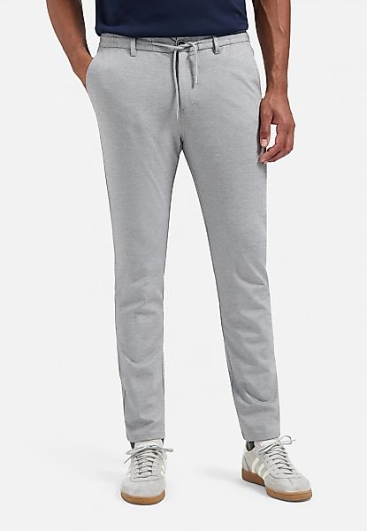 NO EXCESS Chinohose "No Excess Melierte Jerseytasche Pants Stretch Jersey" günstig online kaufen