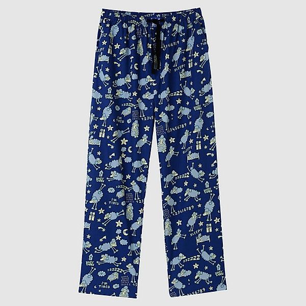 Lousy Livin Pyjamahose Lousy Livin Pants "Sheep" True Blue L (Schlafanzugho günstig online kaufen