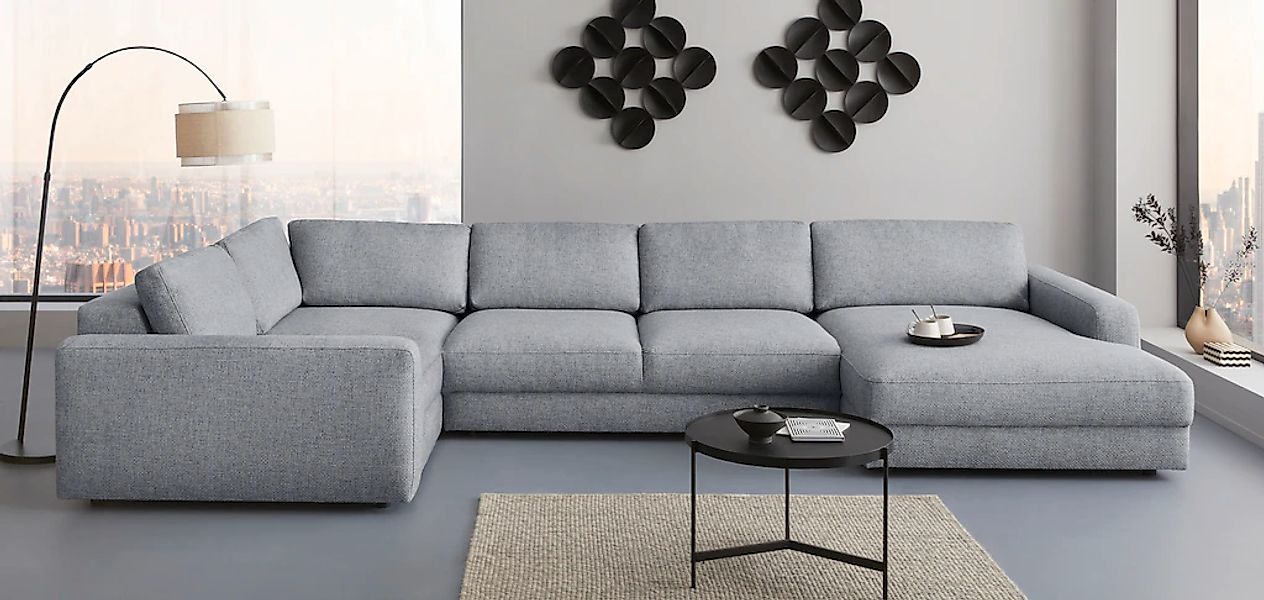 Places of Style Wohnlandschaft "Bloomfield, Mega Polsterprogramm, Breite 40 günstig online kaufen