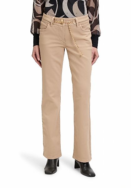 Betty Barclay Weite Jeans "Betty Barclay Damen Flared Cut-Jeans mit Gürtel" günstig online kaufen