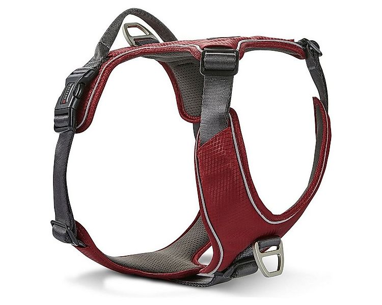 Wolters Hunde-Geschirr Geschirr Active Pro Comfort rot/anthrazit günstig online kaufen
