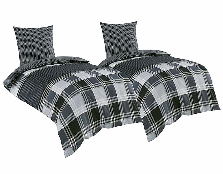 Visaggio Bettwäsche 100% Baumwolle Bettbezug Set günstig online kaufen