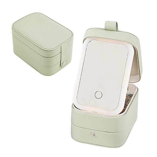 TWSOUL Kosmetiktasche 3-lagige Schmuckschatulle mit einstellbaren günstig online kaufen