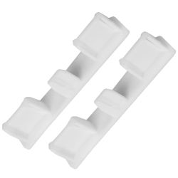 Bestlivings Gardinenschiene, 1/2-läufig, gesteckt, geklemmt, Kunststoff, günstig online kaufen