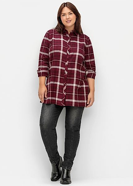 Sheego Klassische Bluse Hemdbluse günstig online kaufen