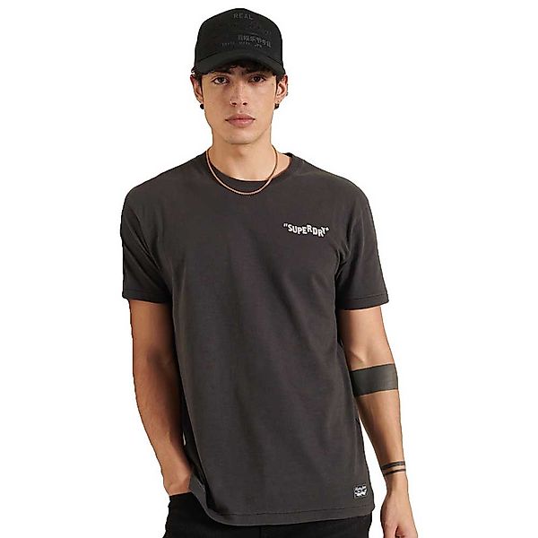 Superdry Sushi Rollers Kurzarm T-shirt L Washed Black günstig online kaufen