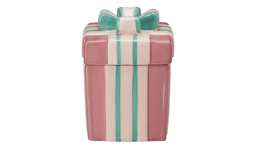 HOME STORY Keksdose Geschenk   ¦ rosa/pink ¦ Dolomite ¦ Maße (cm): B: 11,4 günstig online kaufen