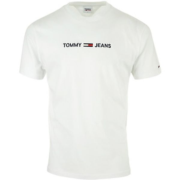 Tommy Hilfiger  T-Shirt Straight Logo Tee günstig online kaufen