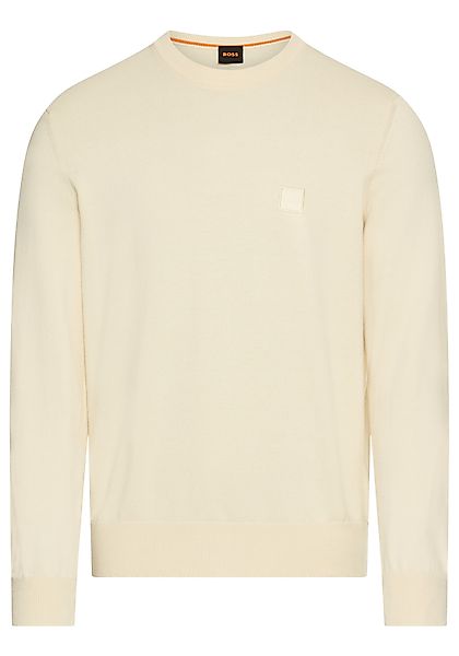 BOSS ORANGE Strickpullover Kanovano mit Rundhalsausschnitt günstig online kaufen