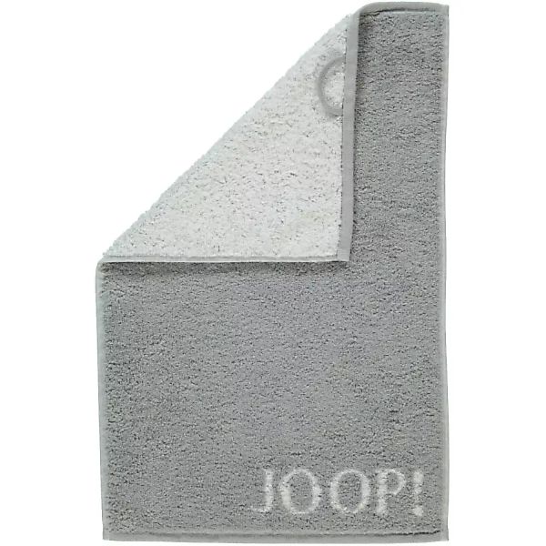 JOOP! Classic - Doubleface 1600 - Farbe: Silber - 76 - Gästetuch 30x50 cm günstig online kaufen