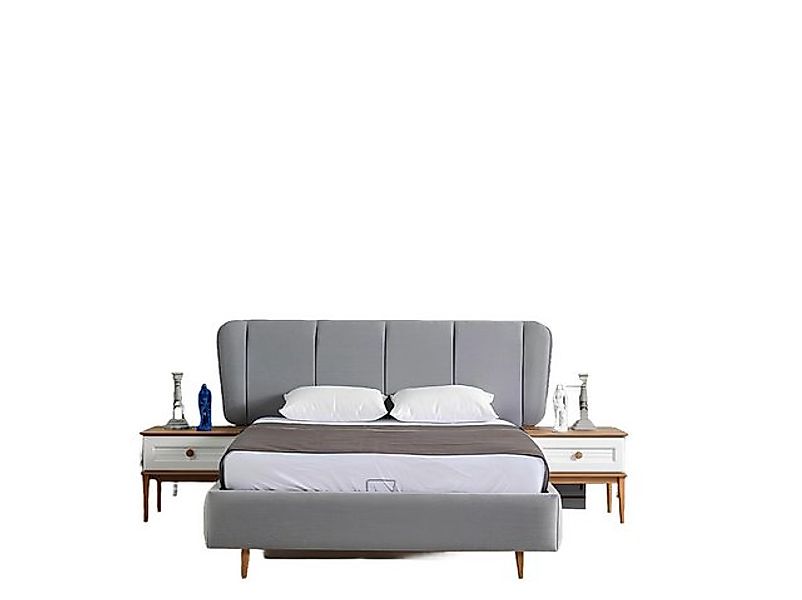 JVmoebel Bett Bett Luxus Garnitur Betten Schlafzimmer Möbel Einrichtung Dop günstig online kaufen