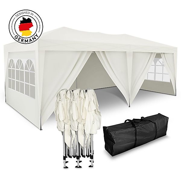 Kronenburg Partyzelt 3x6m wasserdicht - Gartenpavillon, günstig online kaufen